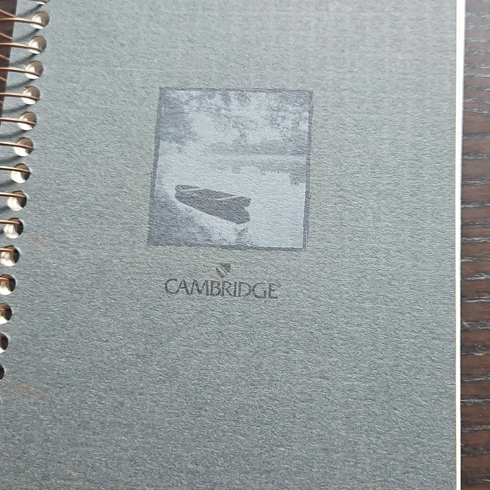 NEW. Cambridge Blue Spiral Notebook - Picture 9 of 9